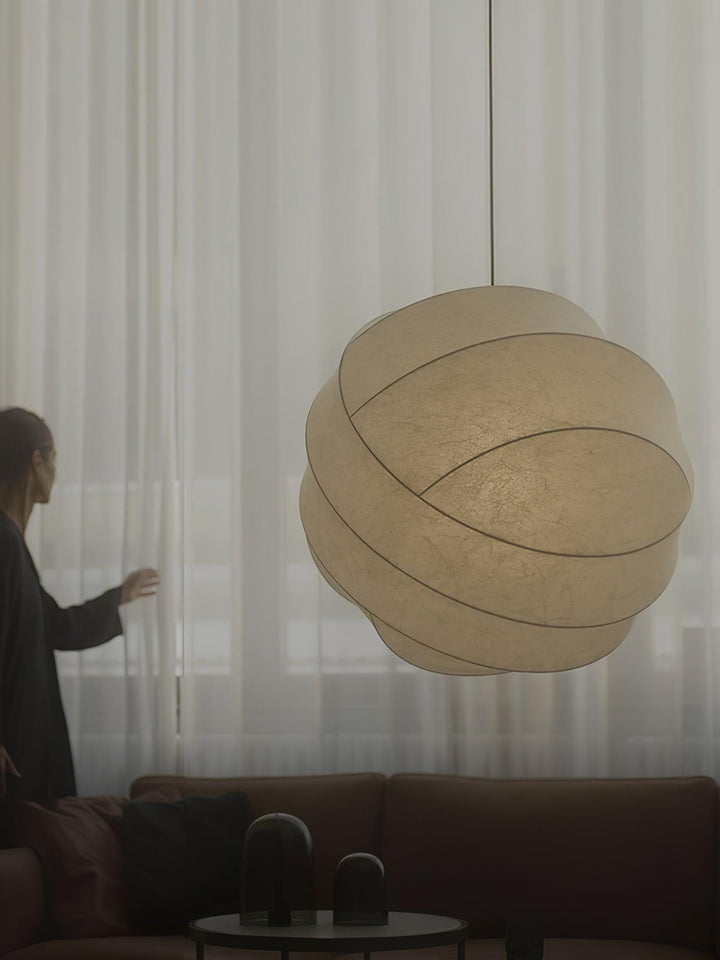 Modern Art Deco Globe Pendant Light - Turner Hanging Lamp in White | Vinlighting | Vinlighting
