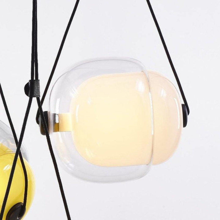 Modern Capsule Glass Pendant Lamp with LED Lights in Multiple Colors | Vinlighting | Vinlighting
