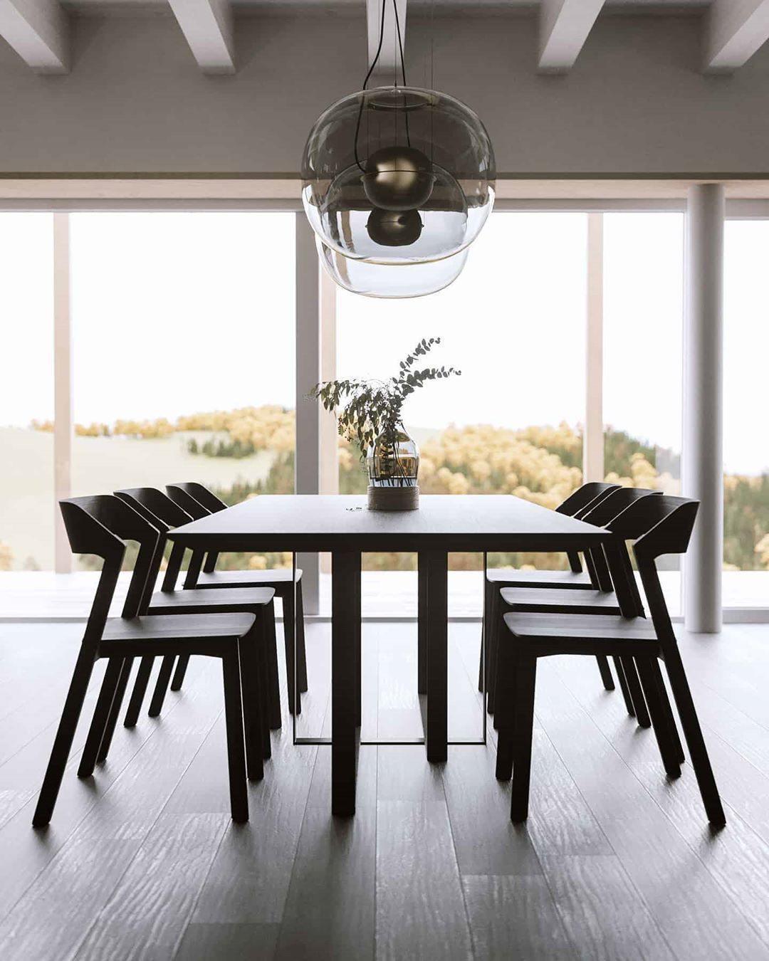 Modern Clear Glass Globe Pendant Light - Hanging for Kitchen Island | Vinlighting | Vinlighting