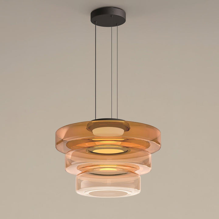 Modern Levels Glass Pendant Light for Kitchen Island & Dining Room | Vinlighting | Vinlighting