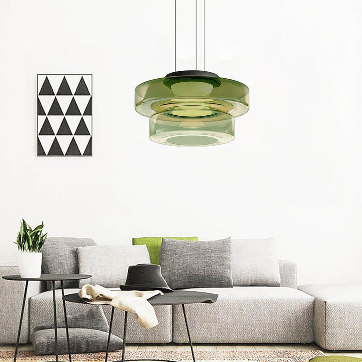 Modern Levels Glass Pendant Light for Kitchen Island & Dining Room | Vinlighting | Vinlighting