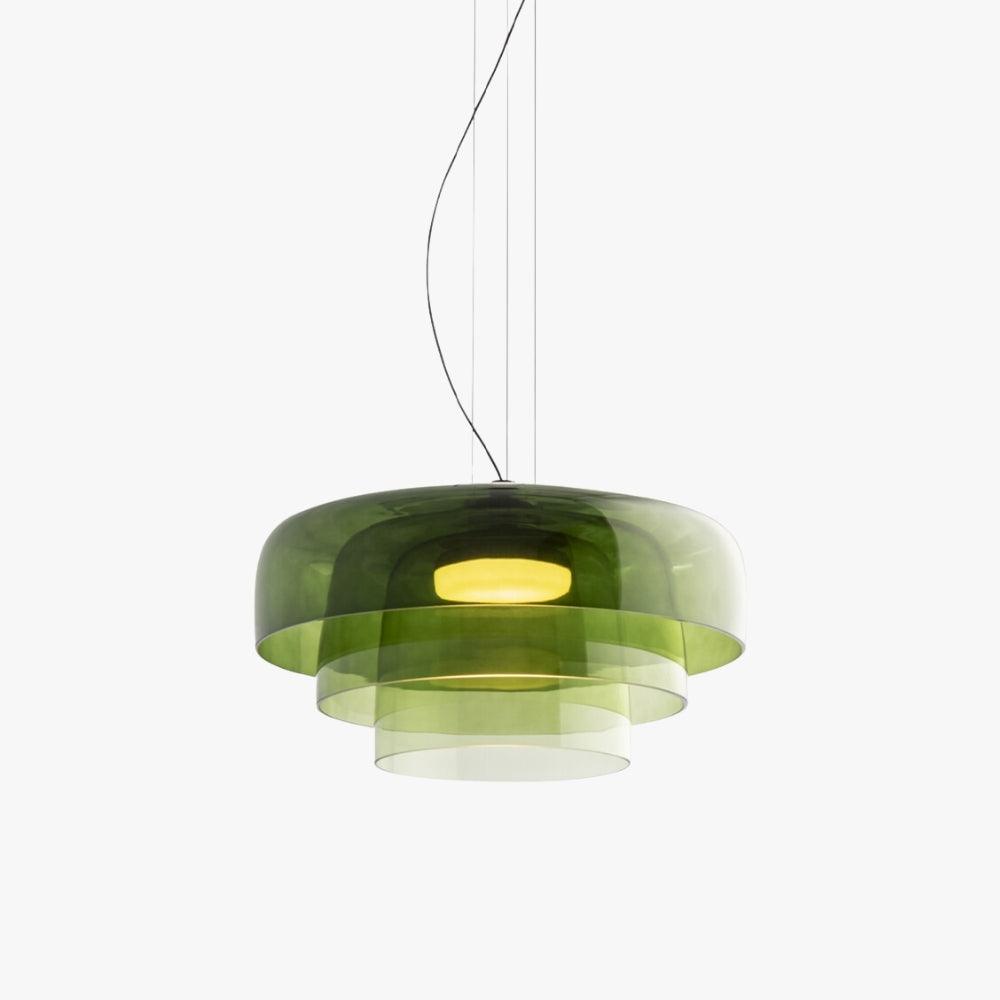 Modern Levels Pendant Light | Art Deco Glass Hanging Lamp for Island | Vinlighting | Vinlighting
