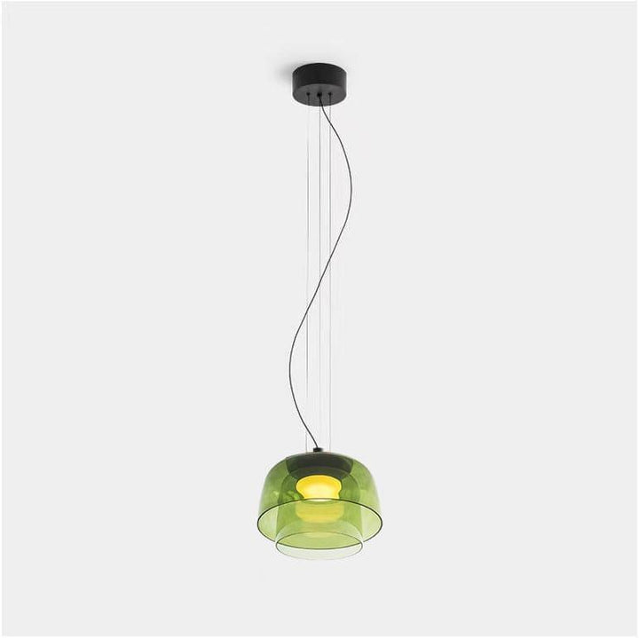 Modern Levels Pendant Light | Art Deco Glass Hanging Lamp for Island | Vinlighting | Vinlighting