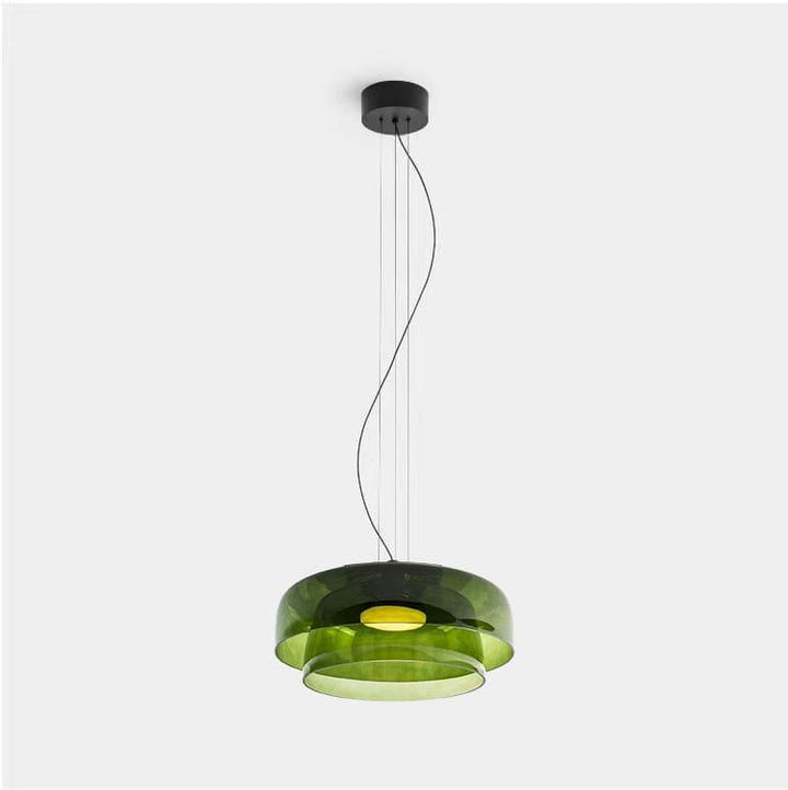 Modern Levels Pendant Light | Art Deco Glass Hanging Lamp for Island | Vinlighting | Vinlighting