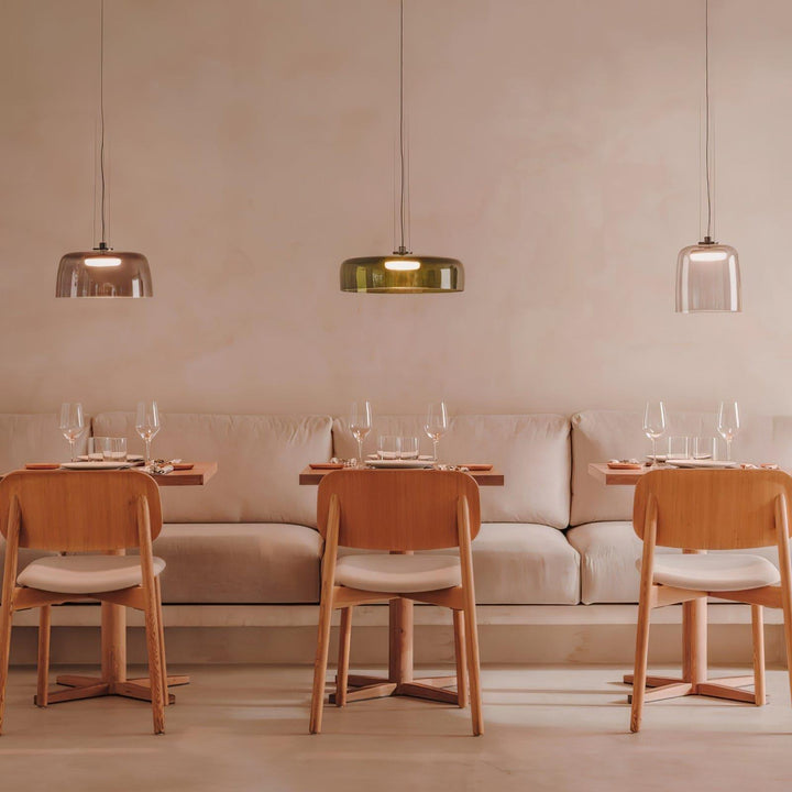 Modern Levels Pendant Light | Art Deco Glass Hanging Lamp for Island | Vinlighting | Vinlighting