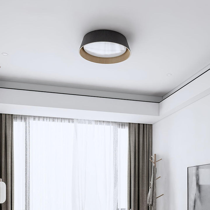 Modern Ribbed Ceiling Light – Sleek & Elegant Lighting Fixture | Vinlighting | Vinlighting