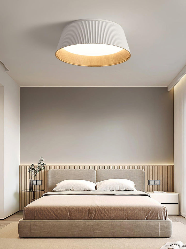 Modern Ribbed Ceiling Light – Sleek & Elegant Lighting Fixture | Vinlighting | Vinlighting
