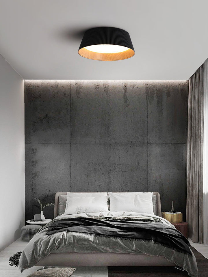 Modern Ribbed Ceiling Light – Sleek & Elegant Lighting Fixture | Vinlighting | Vinlighting