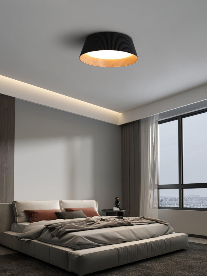 Modern Ribbed Ceiling Light – Sleek & Elegant Lighting Fixture | Vinlighting | Vinlighting