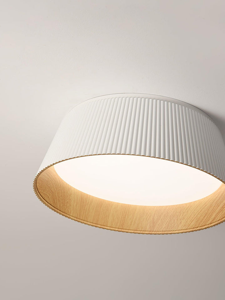 Modern Ribbed Ceiling Light – Sleek & Elegant Lighting Fixture | Vinlighting | Vinlighting