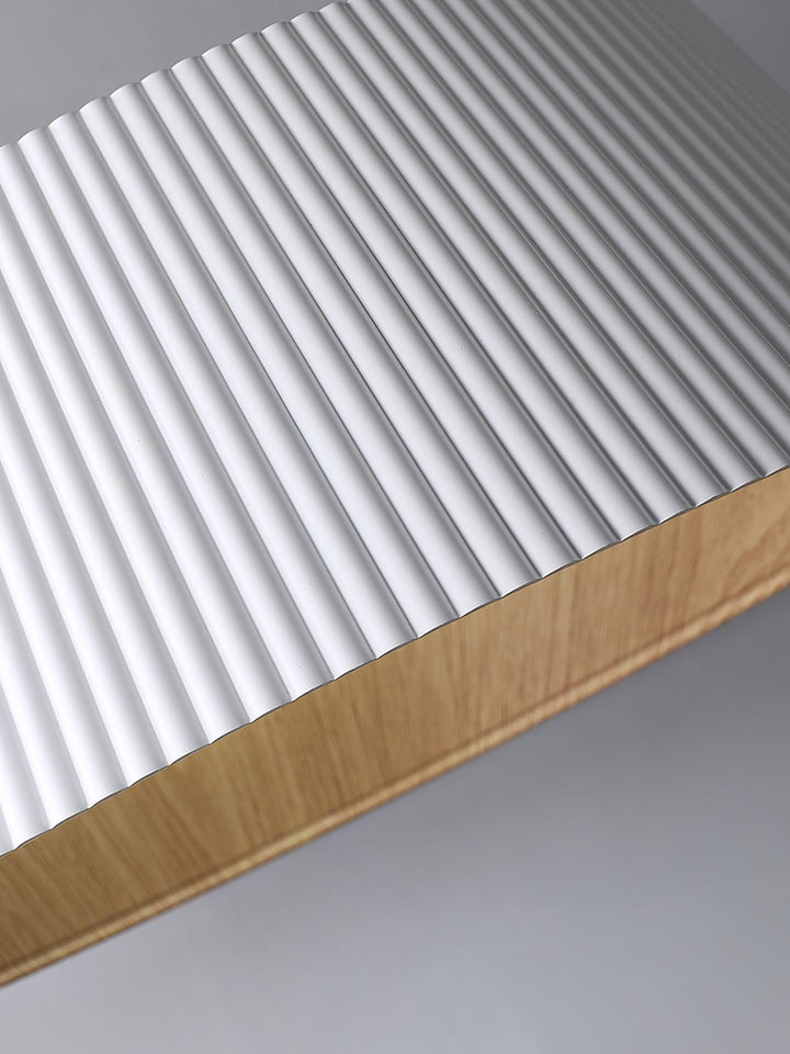 Modern Ribbed Ceiling Light – Sleek & Elegant Lighting Fixture | Vinlighting | Vinlighting