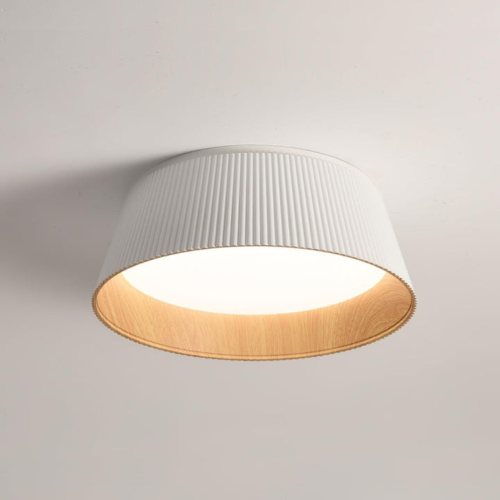 Modern Ribbed Ceiling Light – Sleek & Elegant Lighting Fixture | Vinlighting | Vinlighting