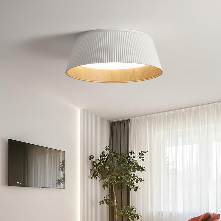 Modern Ribbed Ceiling Light – Sleek & Elegant Lighting Fixture | Vinlighting | Vinlighting