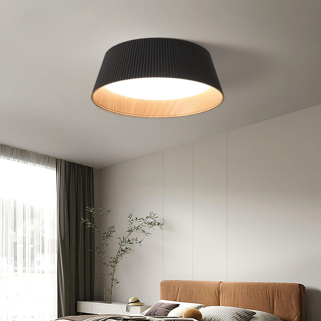 Modern Ribbed Ceiling Light – Sleek & Elegant Lighting Fixture | Vinlighting | Vinlighting