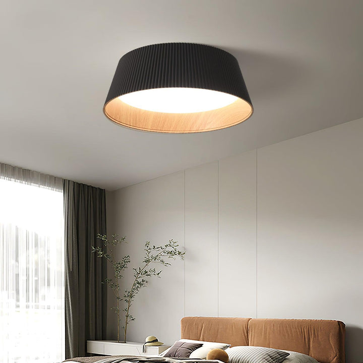Modern Ribbed Ceiling Light – Sleek & Elegant Lighting Fixture | Vinlighting | Vinlighting