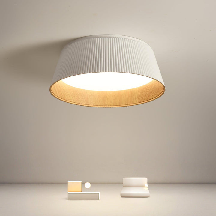 Modern Ribbed Ceiling Light – Sleek & Elegant Lighting Fixture | Vinlighting | Vinlighting
