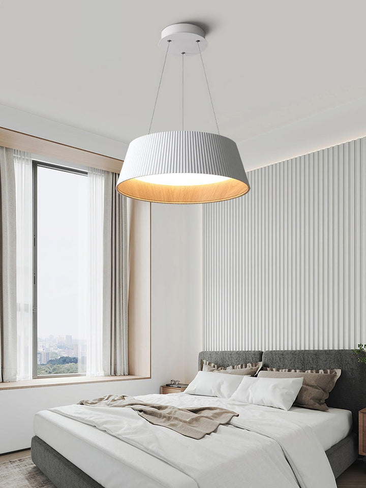 Modern Ribbed Pendant Light | Hanging for Dining Room & Kitchen Island | Vinlighting | Vinlighting