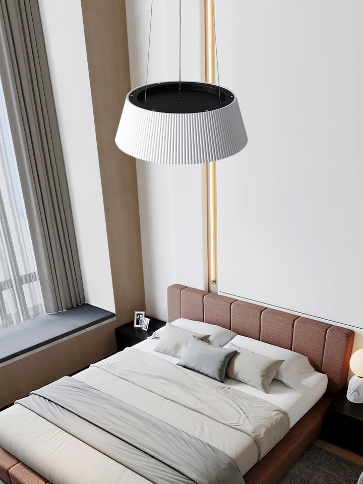 Modern Ribbed Pendant Light | Hanging for Dining Room & Kitchen Island | Vinlighting | Vinlighting