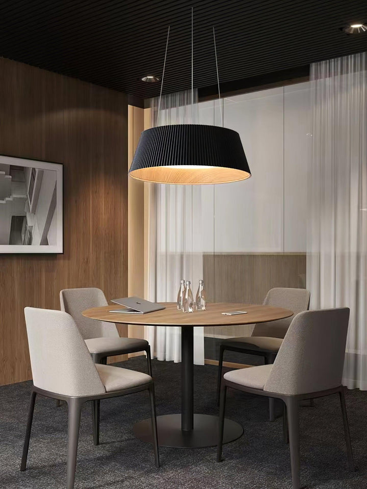 Modern Ribbed Pendant Light | Hanging for Dining Room & Kitchen Island | Vinlighting | Vinlighting
