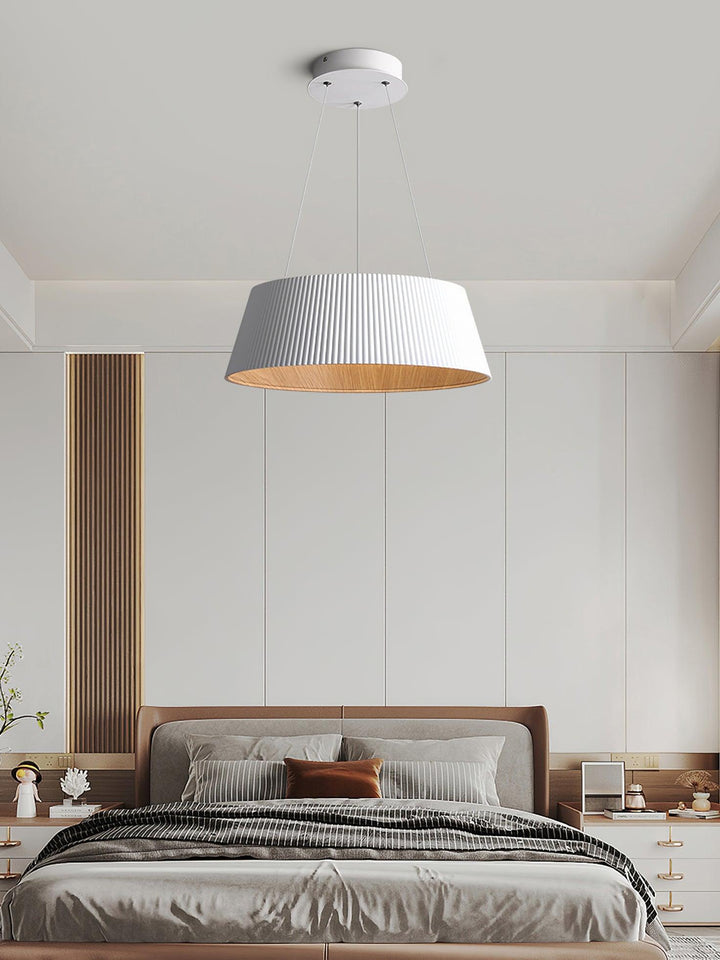 Modern Ribbed Pendant Light | Hanging for Dining Room & Kitchen Island | Vinlighting | Vinlighting