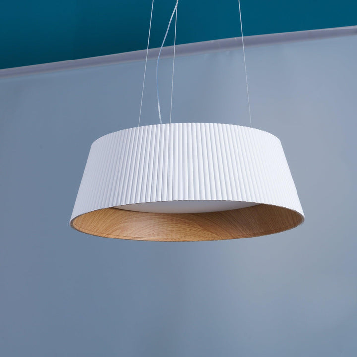 Modern Ribbed Pendant Light | Hanging for Dining Room & Kitchen Island | Vinlighting | Vinlighting