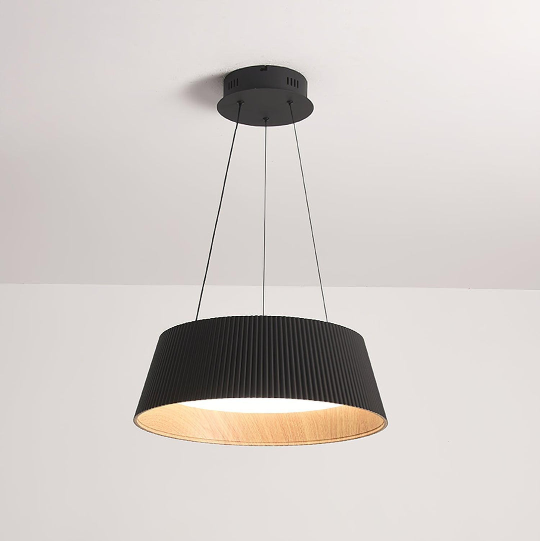 Modern Ribbed Pendant Light | Hanging for Dining Room & Kitchen Island | Vinlighting | Vinlighting