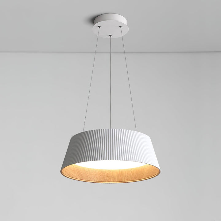 Modern Ribbed Pendant Light | Hanging for Dining Room & Kitchen Island | Vinlighting | Vinlighting