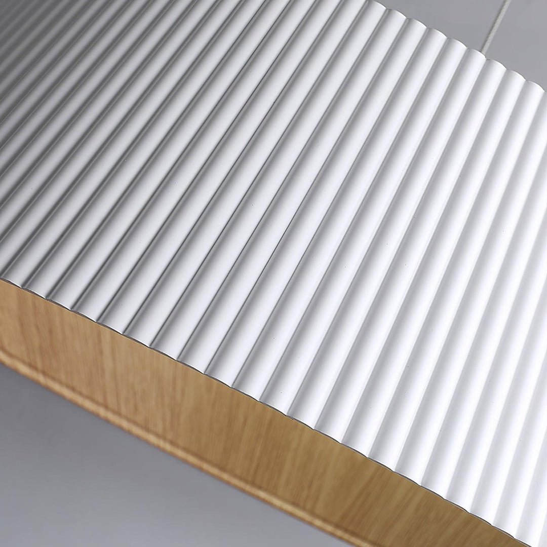 Modern Ribbed Pendant Light | Hanging for Dining Room & Kitchen Island | Vinlighting | Vinlighting