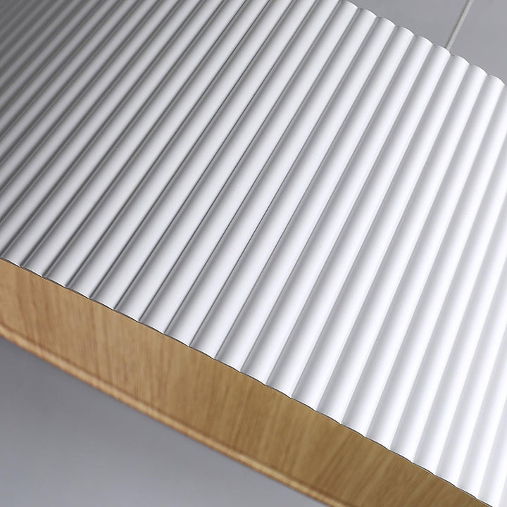 Modern Ribbed Pendant Light | Hanging for Dining Room & Kitchen Island | Vinlighting | Vinlighting