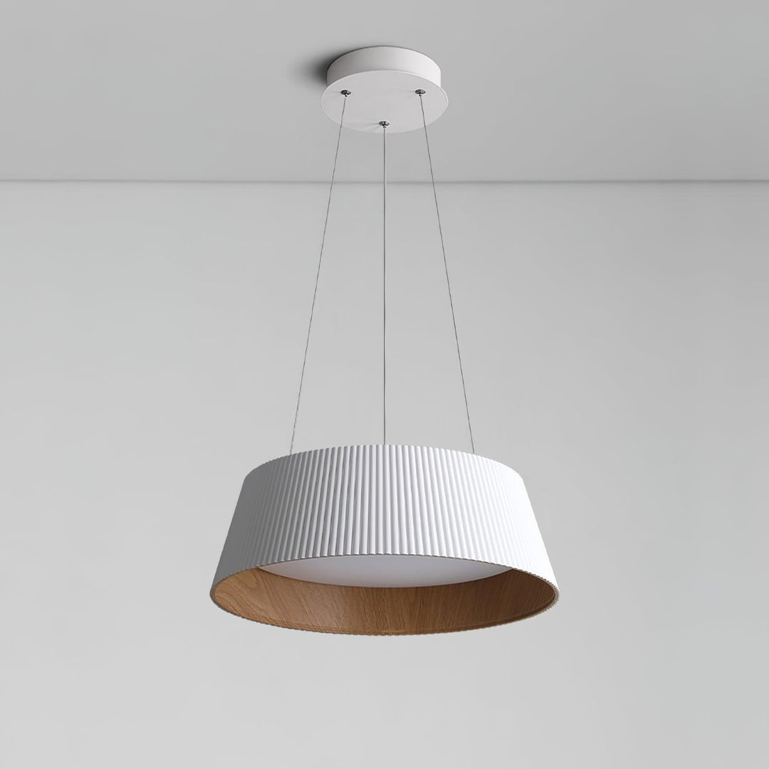 Modern Ribbed Pendant Light | Hanging for Dining Room & Kitchen Island | Vinlighting | Vinlighting