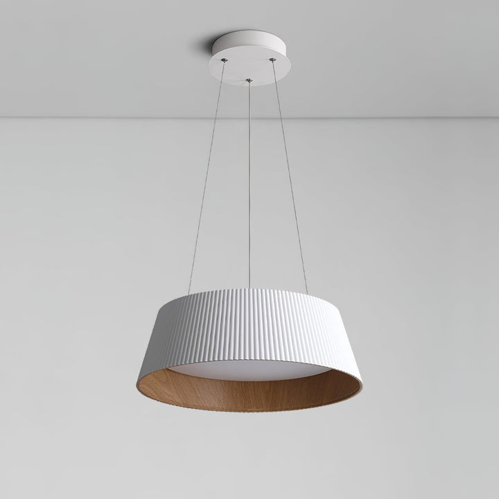 Modern Ribbed Pendant Light | Hanging for Dining Room & Kitchen Island | Vinlighting | Vinlighting
