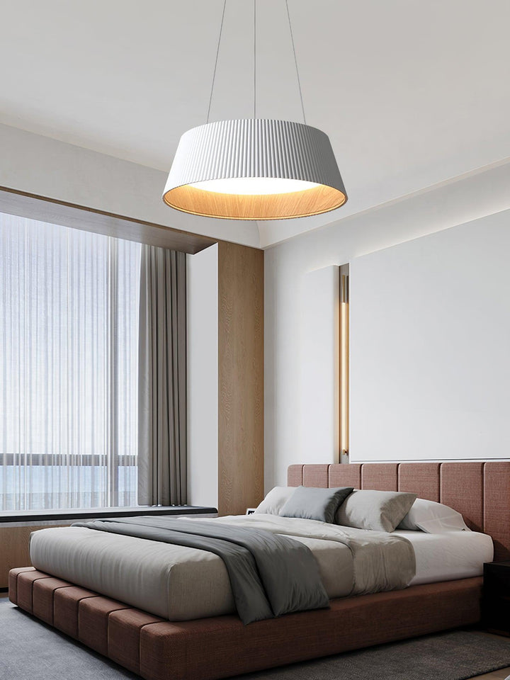 Modern Ribbed Pendant Light | Hanging for Dining Room & Kitchen Island | Vinlighting | Vinlighting
