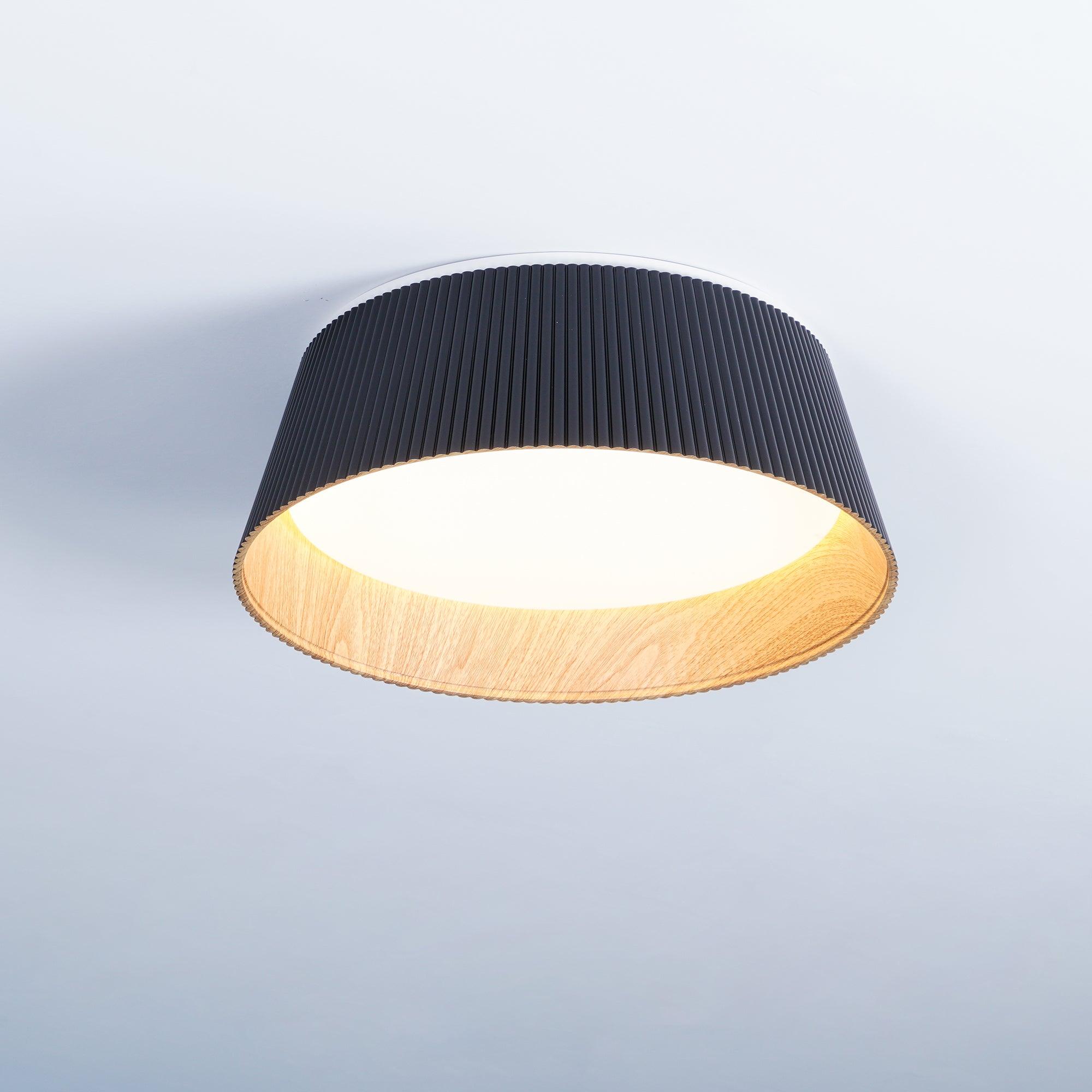 Modern Ribbed Ceiling Light - Vinlighting