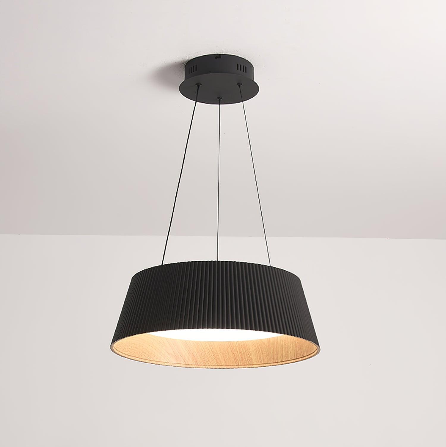 Modern Ribbed Pendant Light - Vinlighting