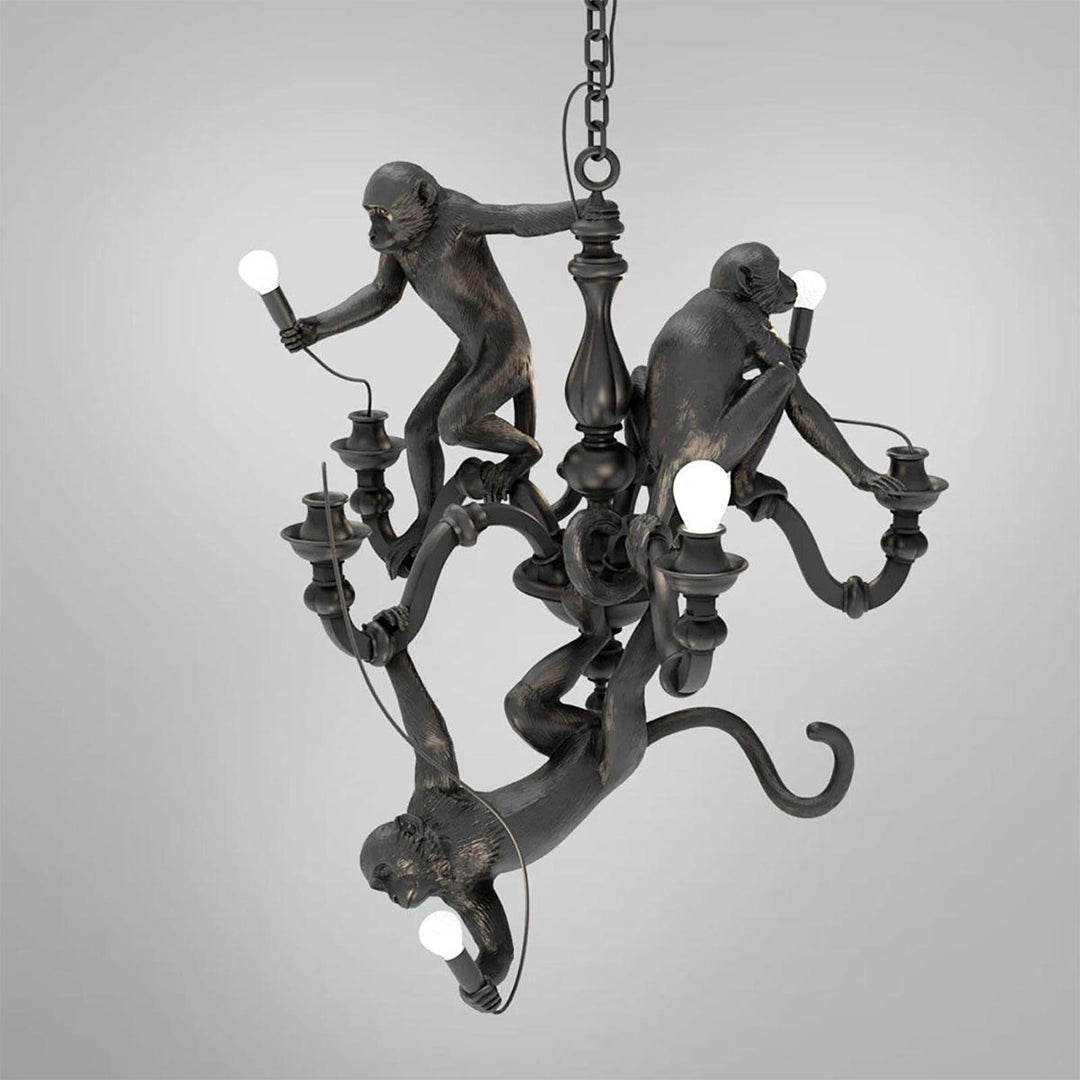 Monkey Chandelier | Playful and Whimsical Lighting for Any Room | Vinlighting | Vinlighting