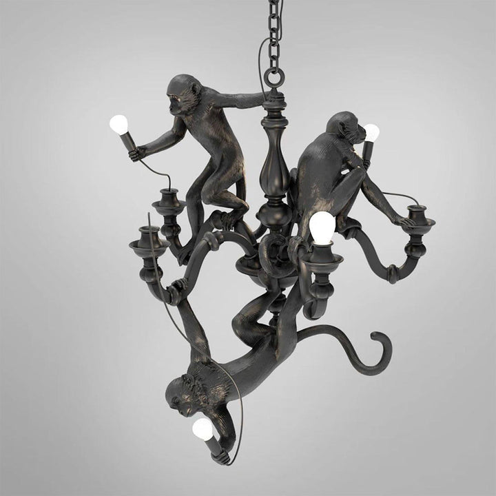 Monkey Chandelier | Playful and Whimsical Lighting for Any Room | Vinlighting | Vinlighting