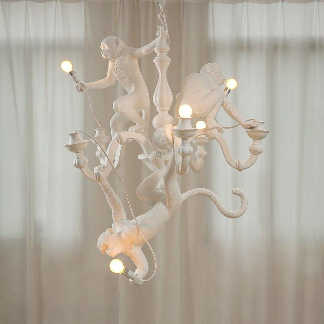 Monkey Chandelier | Playful and Whimsical Lighting for Any Room | Vinlighting | Vinlighting