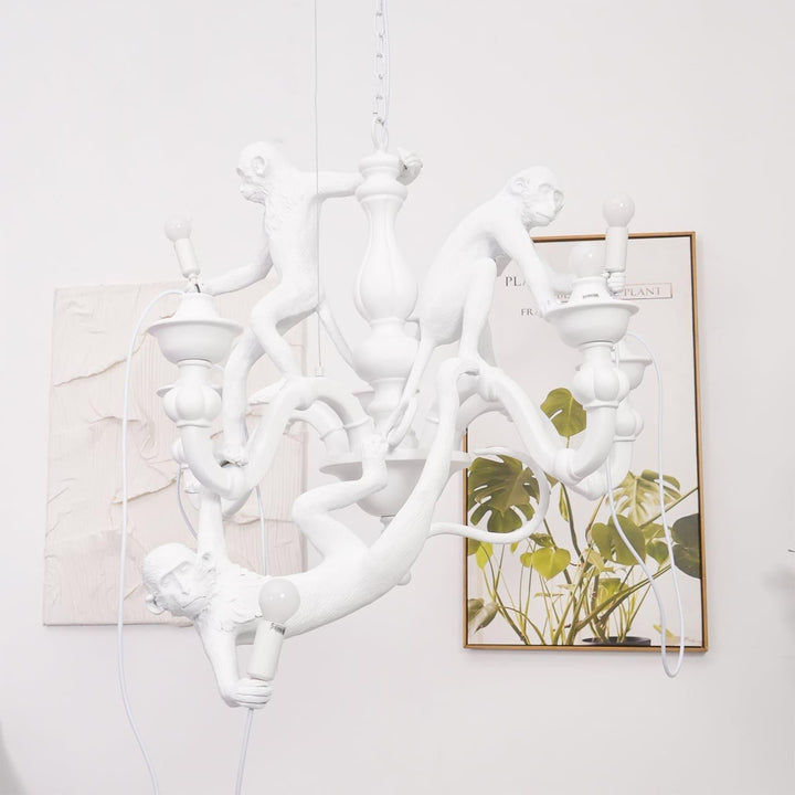 Monkey Chandelier | Playful and Whimsical Lighting for Any Room | Vinlighting | Vinlighting
