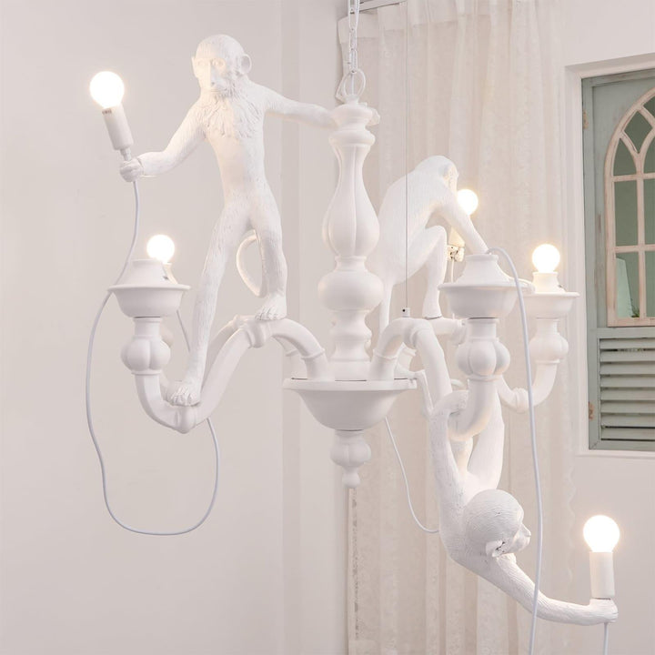 Monkey Chandelier | Playful and Whimsical Lighting for Any Room | Vinlighting | Vinlighting