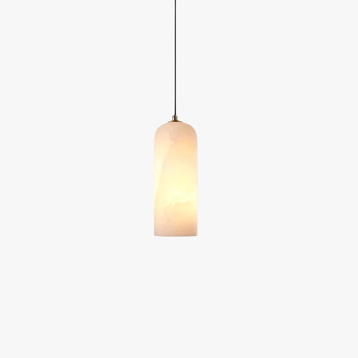 Monty Pendant Lamp | Brass Alabaster Hanging Light for Bedside & Bar | Vinlighting | Vinlighting