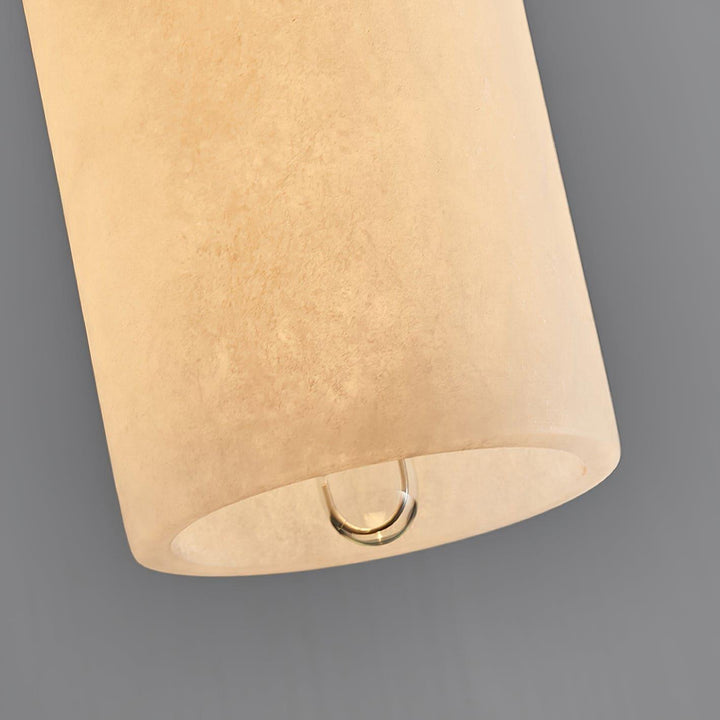 Monty Pendant Lamp | Brass Alabaster Hanging Light for Bedside & Bar | Vinlighting | Vinlighting