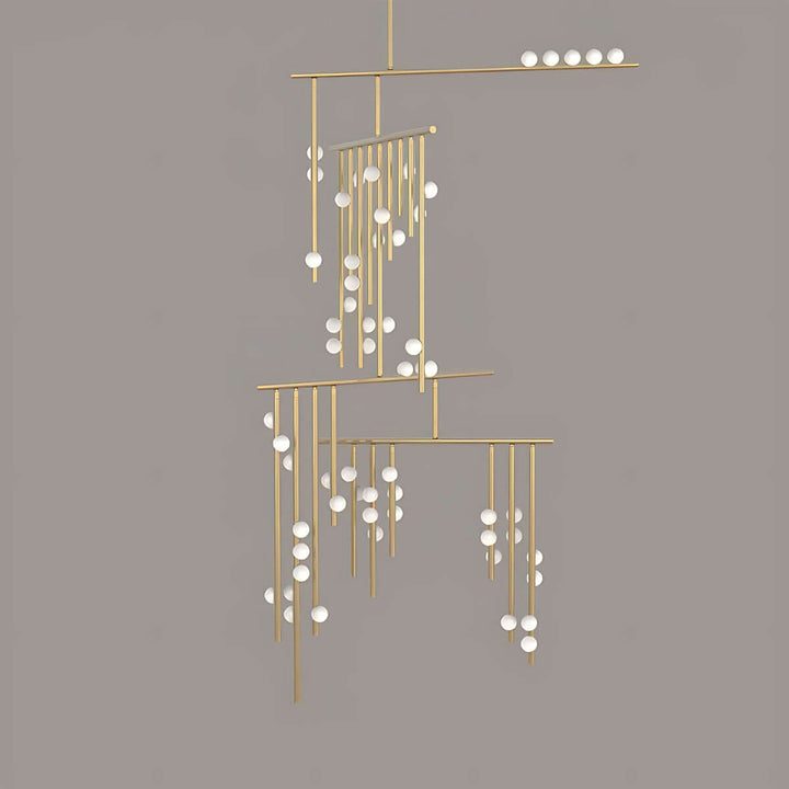 Monvik Chandelier - Postmodern Minimalist Chandelier