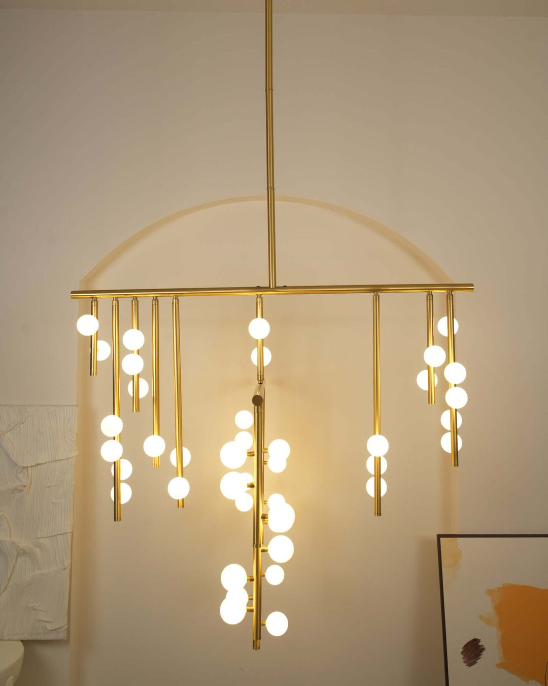 Monvik Chandelier - Postmodern Minimalist Chandelier