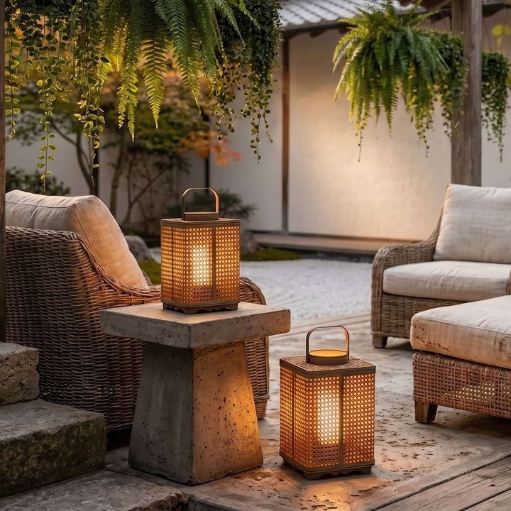 Moravi Outdoor Garden Lamp - Japanese Portable Solar Outdoor Lamp