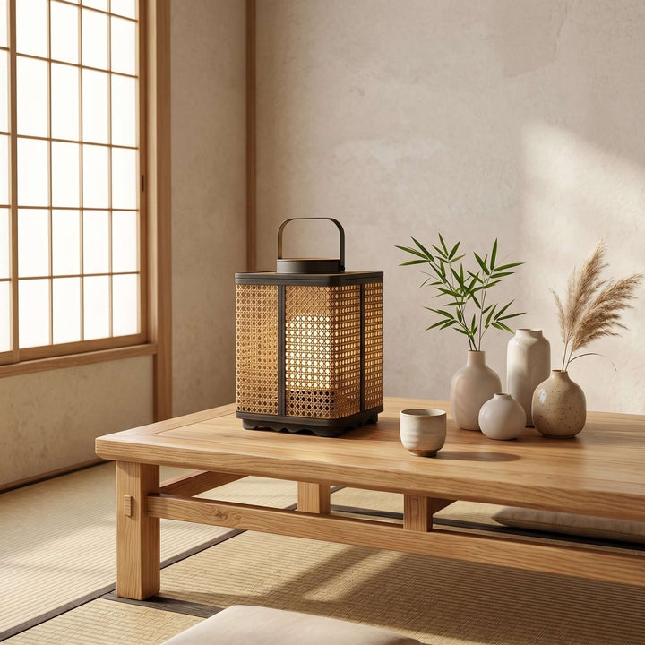 Moravi Outdoor Garden Lamp - Japanese Portable Solar Outdoor Lamp