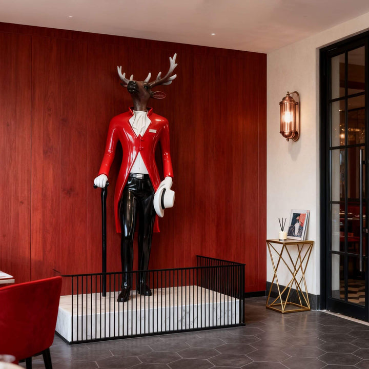 Mr. Deer Sculpture – Decorative Art Sculpture, Living Room Decor