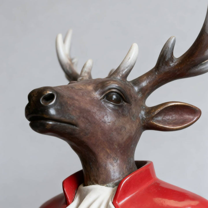 Mr. Deer Sculpture – Decorative Art Sculpture, Living Room Decor