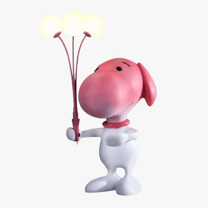 Mupito Sculptural Table Lamp – Cute Art Deco Bedside Light