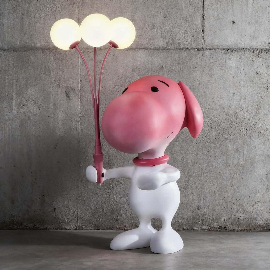 Mupito Sculptural Table Lamp – Cute Art Deco Bedside Light