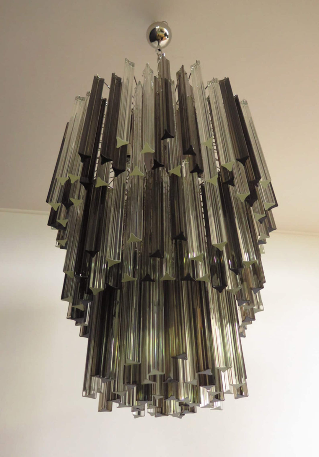 Murano Prisms Chandelier 24" – Italy Luxury Art Deco Decorative Lamp